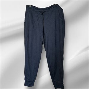 Lole Dark Grey Women’s Jogger Athletic Pants Leggings Drawstring Waist XL